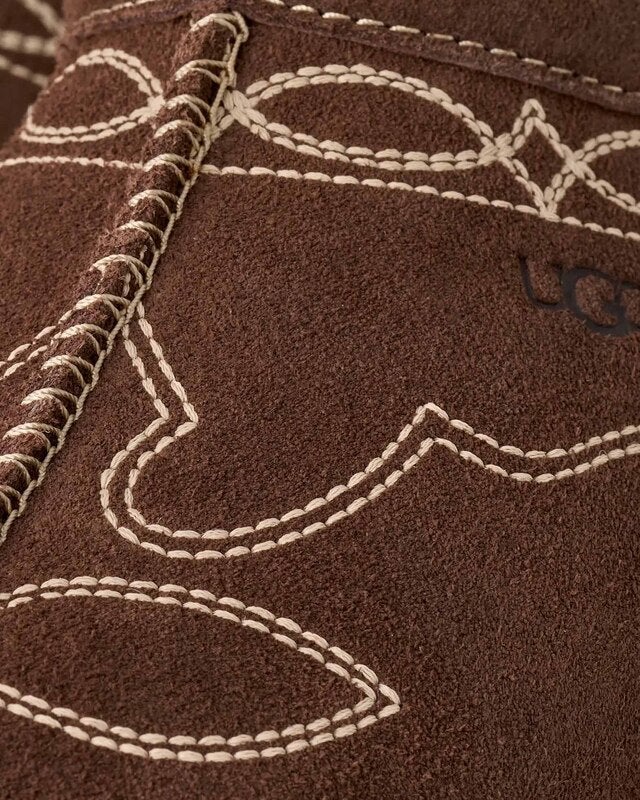 UGG Slipper Tasman Western Dark brown US 8 (EUR 39)