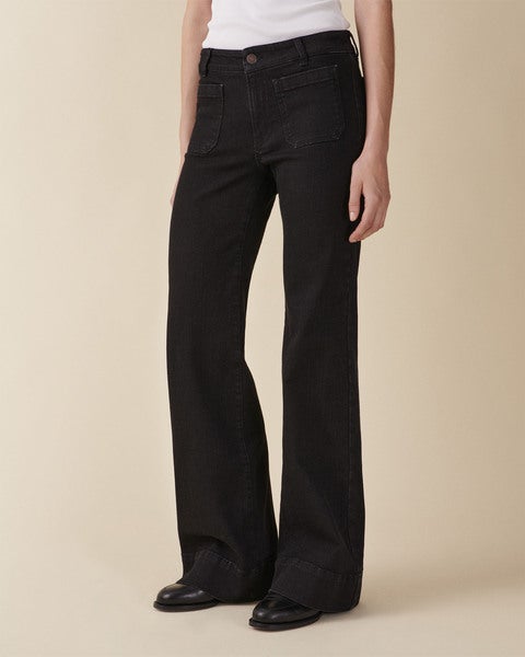 Jeans SW007 St Monica Low Black 2 Week Svart 2