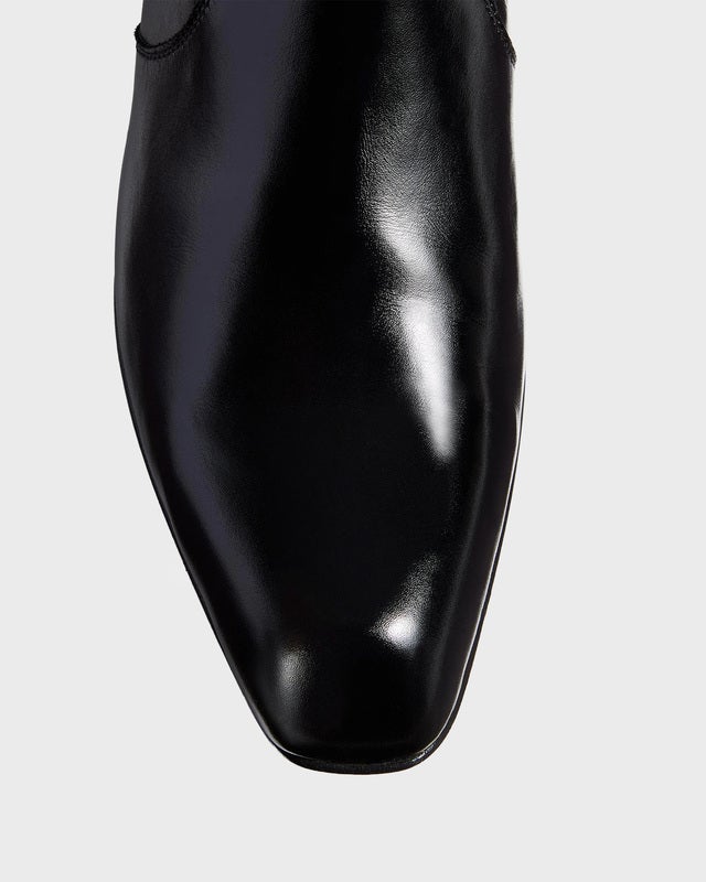 KHAITE Ankle Boot Colt Black EUR 38