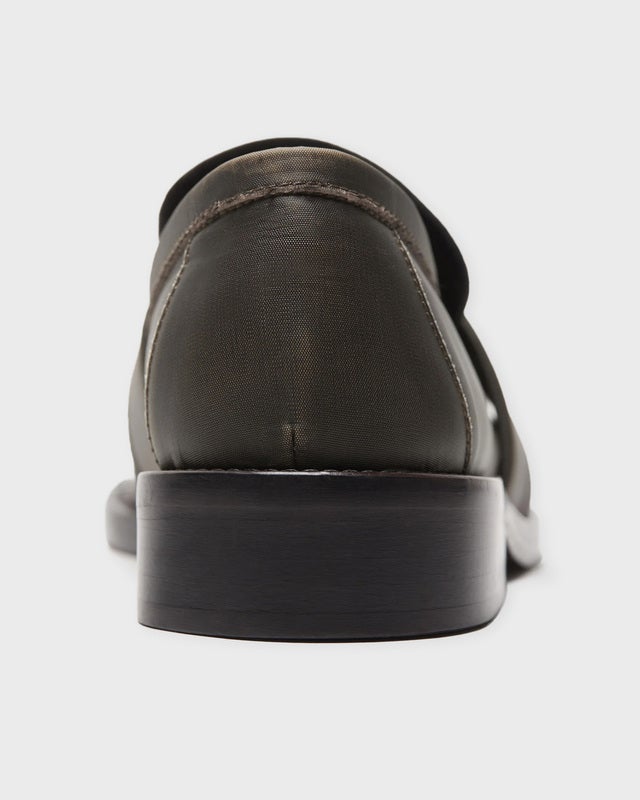 Acne Studios Loafers Logo Leather Brown EUR 40