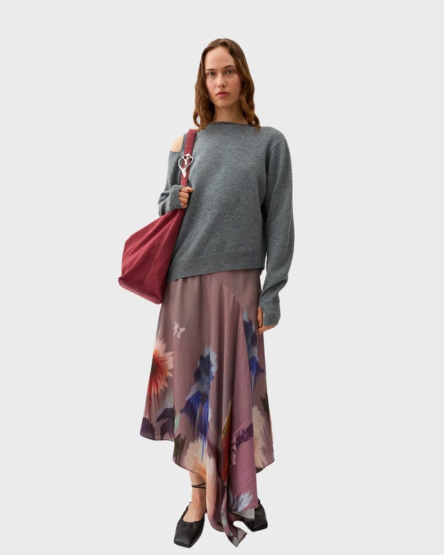 Rodebjer Sweater Knitted Acer Grey melange M