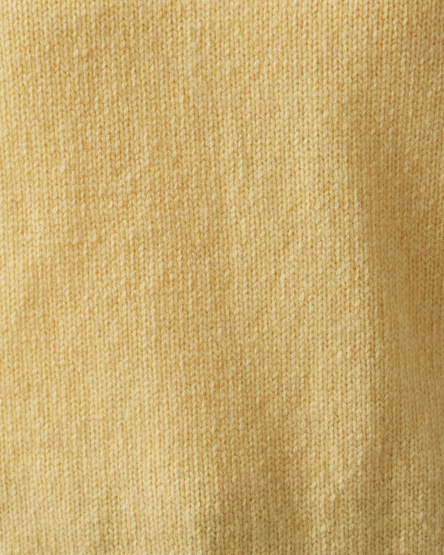 Wakakuu Icons Top Apex Wool Cashmere Light yellow S