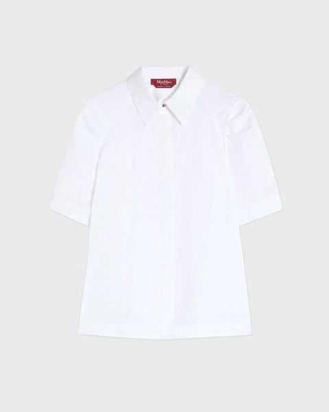 Shirt Cotton Poplin Optical White 1
