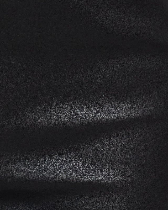 By Malene Birger Trousers Florentina Leather Black 36
