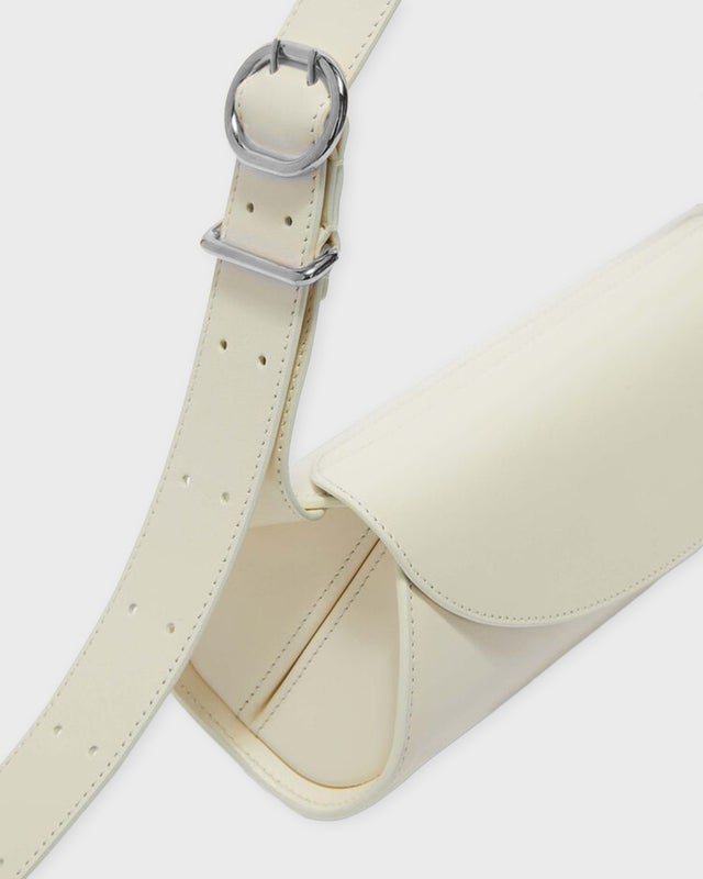 Jil Sander Väska Cannolo Small Egg shell ONESIZE