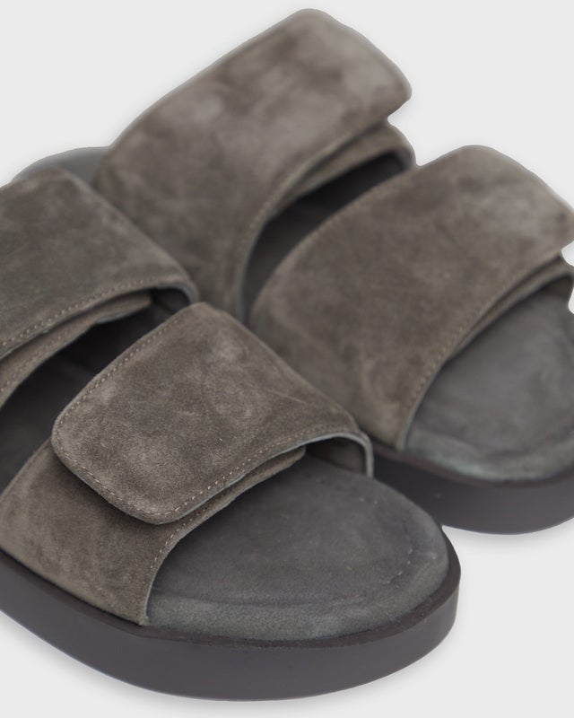 Inuikii Sandals Classic Suede Velcro Taupe EUR 37