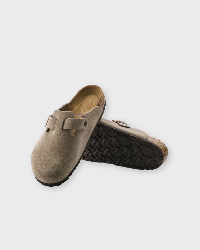 Birkenstock Slipper  Boston Soft Footbed Taupe EUR 36