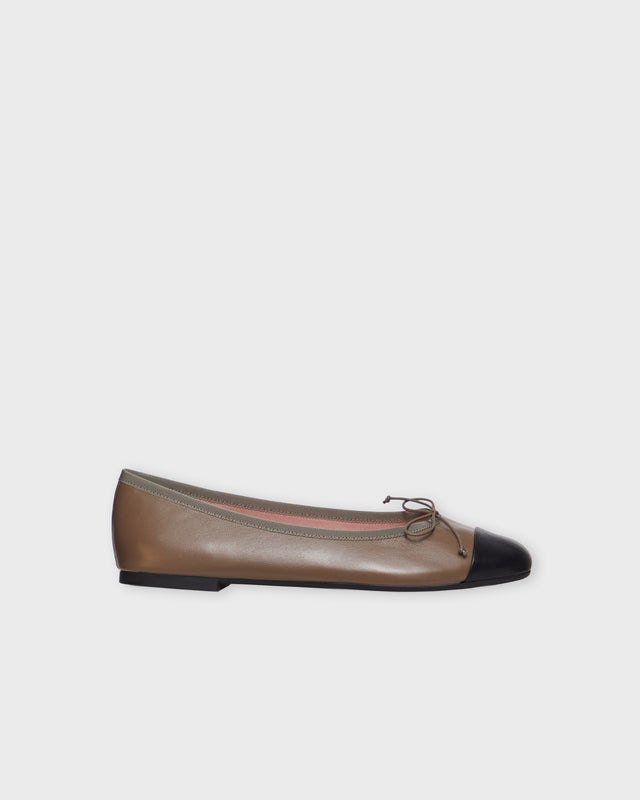 Pretty Ballerinas Ballerina Nicole Taupe/svart EUR 39