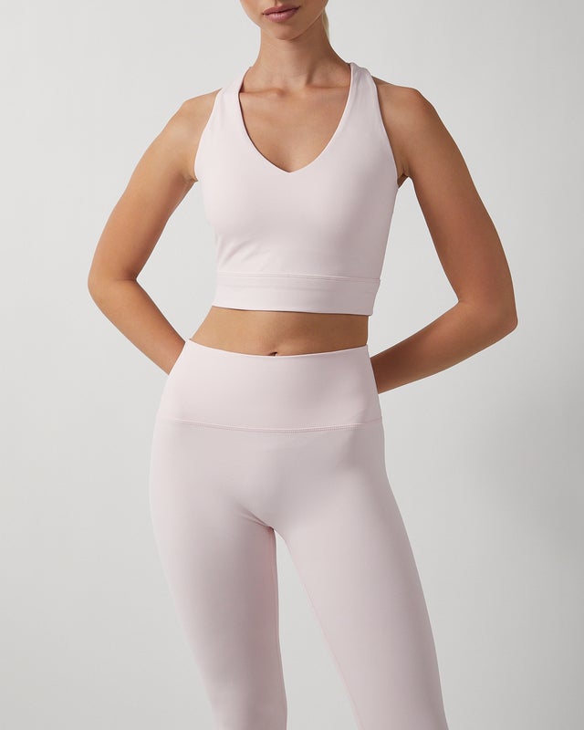 Sisterly tribe Bra Softsculpt V-neck Cross Back Light pink L