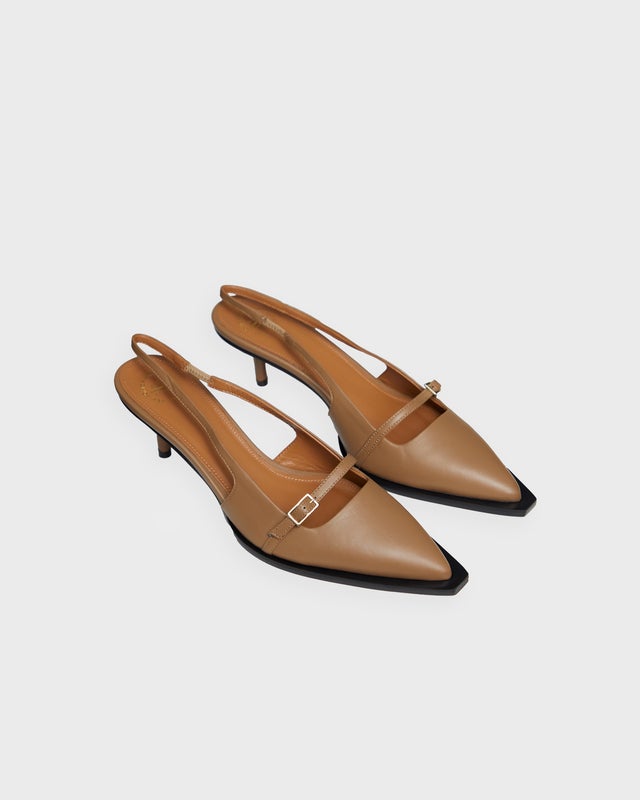 ATP Atelier Slingbacks Mira Hazelnut Nappa Brown EUR 37