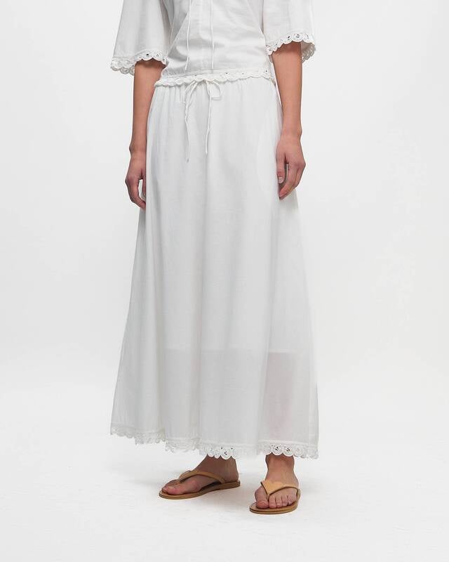 By Malene Birger Skirt Pheobes White 40