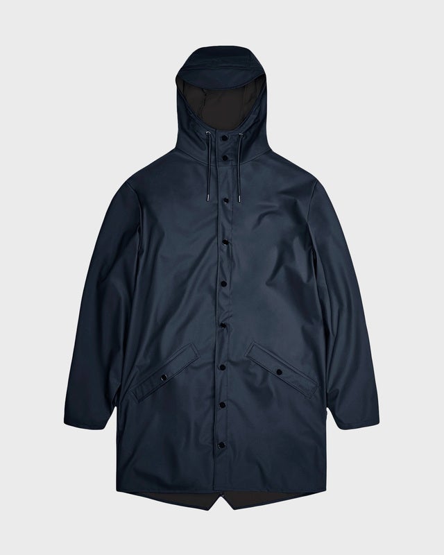 Rains Jacket Long W3 Navy S