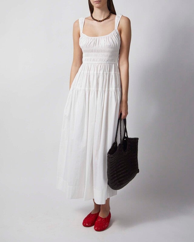DÔEN Klänning Clover White S