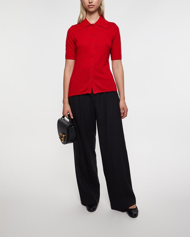 By Malene Birger Blouse Dotta Red XL