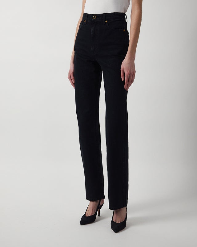 KHAITE Jeans Danielle Prescott Black 26
