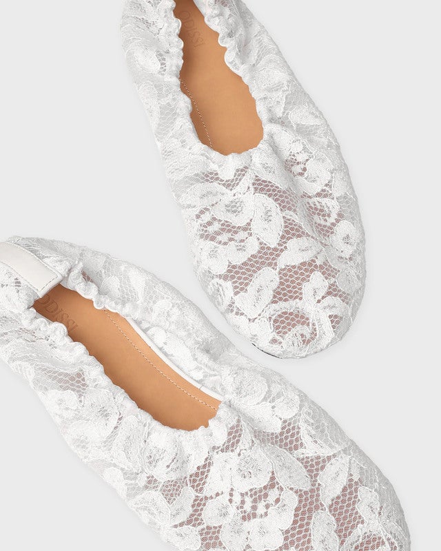 ODISSI Ballet Flats Aicha  White EUR 38