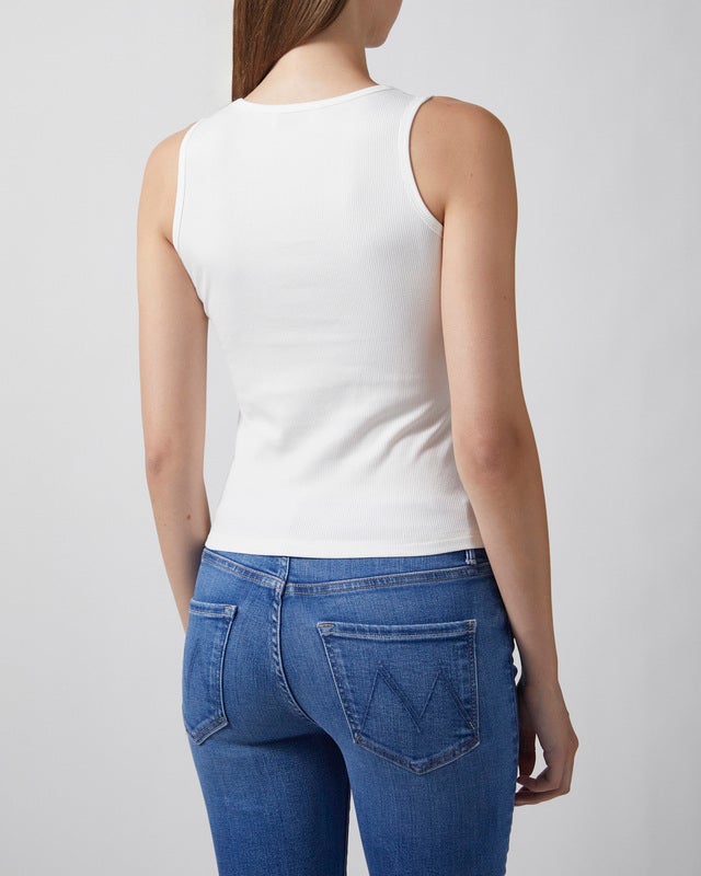 CLOEYS Tank Top Heart White L