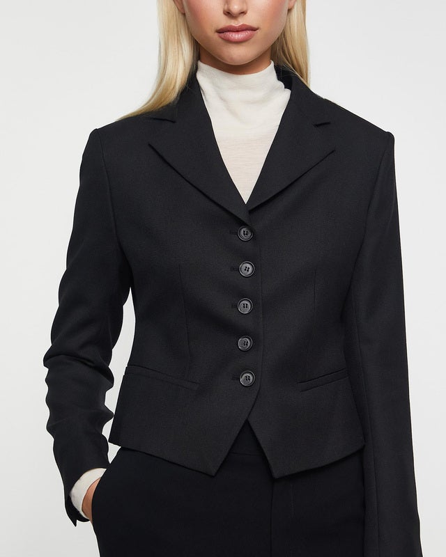 Dagmar Blazer Short Tailored Black 40
