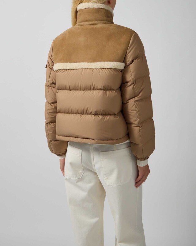 Moncler Down Jacket Aurore Brown MONCLER 2 (M)