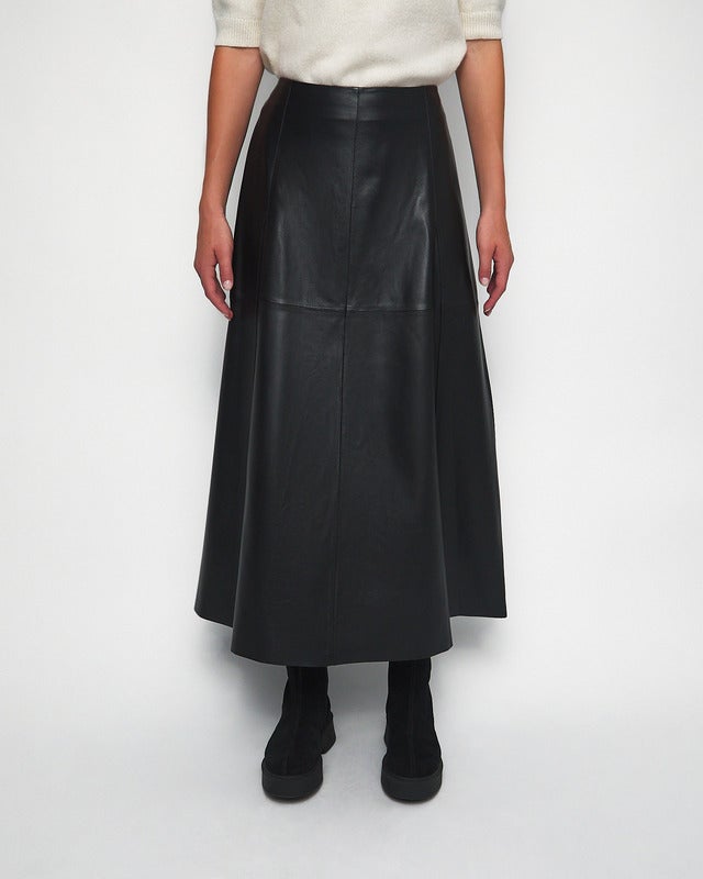 Wakakuu Icons Skirt Irina Leather Black 34