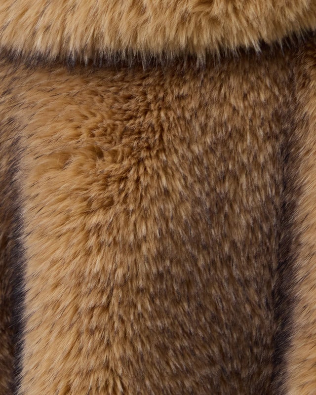 ROTATE  Faux Fur Jacket S-M