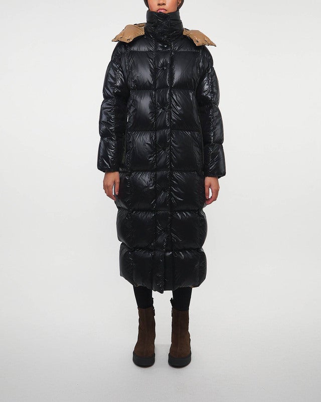 Moncler Jacket Parnaiba Long Coat Black MONCLER 1 (S)