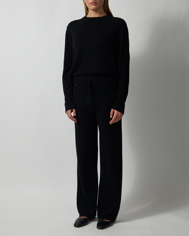 Soft Goat Set Cashmere Black XL