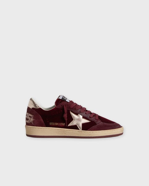 Sneakers Ballstar Velver Suede Ruby  1