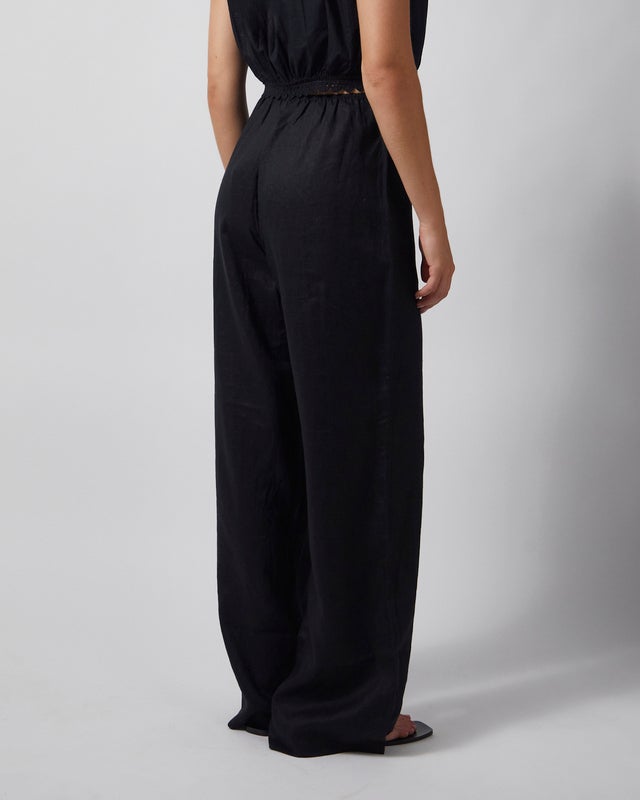 DÔEN Linen Pants Lavon S