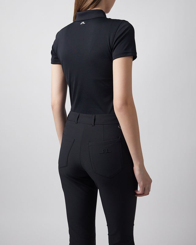J Lindeberg Top Tour Tech Polo Black S