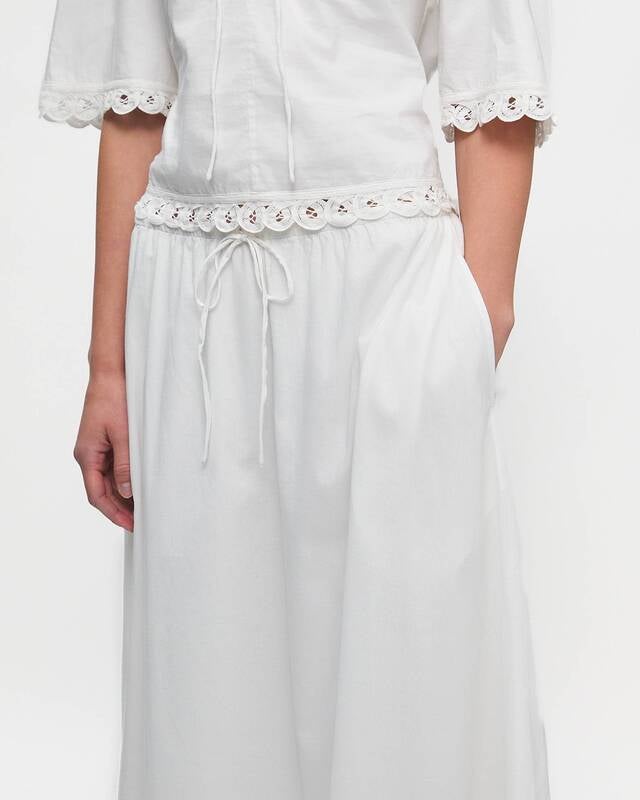 By Malene Birger Skirt Pheobes White 40