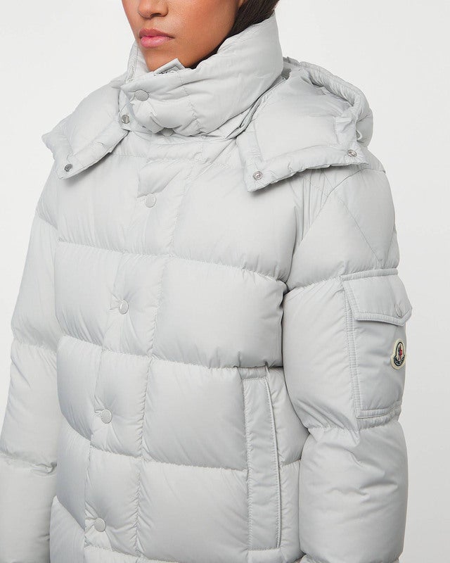 Moncler Jacket Maya 70 Short Down Grey MONCLER 1 (S)