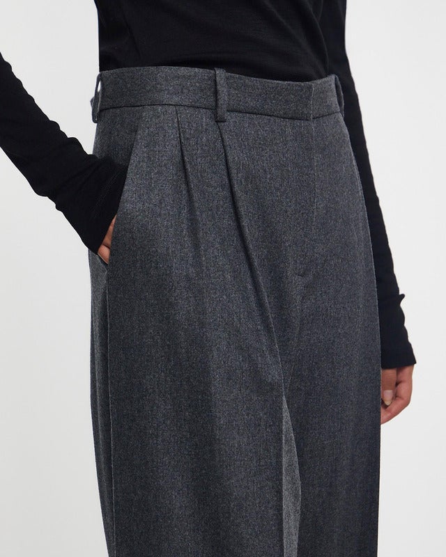 KHAITE Trousers August Pant Grey US 4 ( EUR 36)