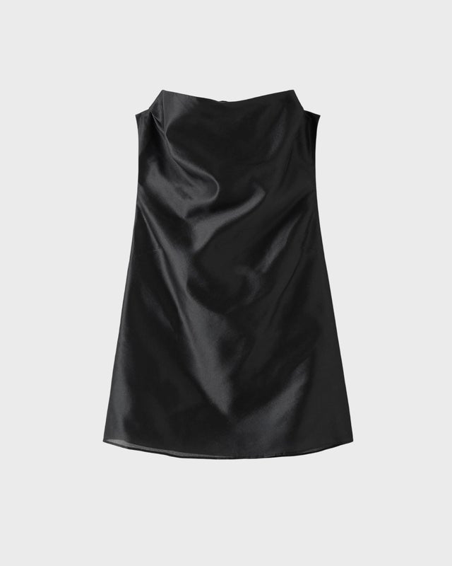 Almada Top Kiera Organza Black L