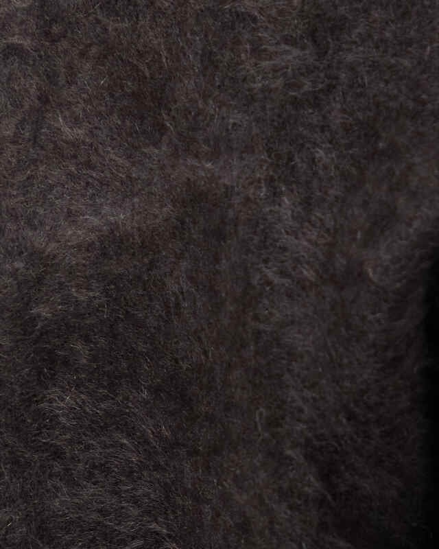 Almada Cardigan Coco brushed Chocolate S