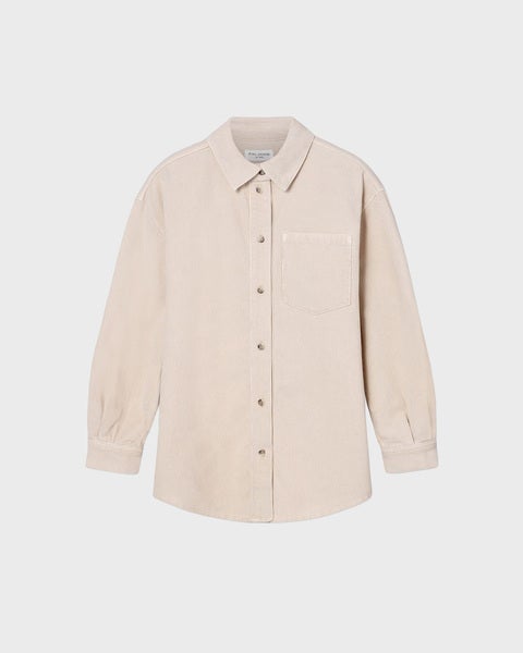Shirt Alex Cord Greige 1