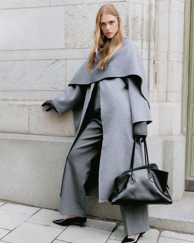 Wakakuu Icons Coat Alix Wool Grey XS