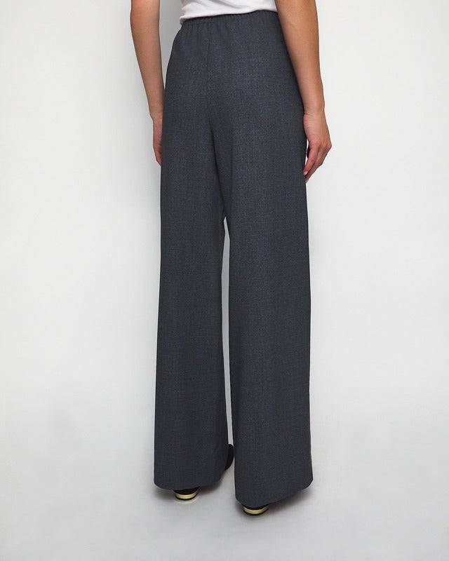 Wakakuu Icons Trousers Leigh Wide Leg Grey S