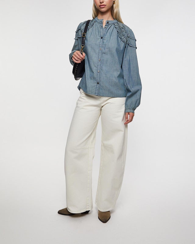 Isabel Marant Étoile Blouse Milya  Blue FR 36 (EUR 34)