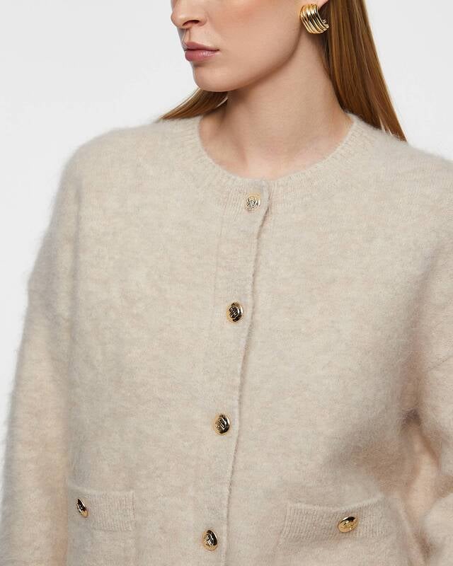 Anine Bing Cardigan Bobbie Beige S