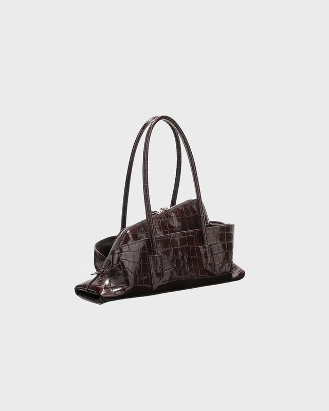 The Attico Handbag La Passeggiata Small' Top Handle Brown ONESIZE