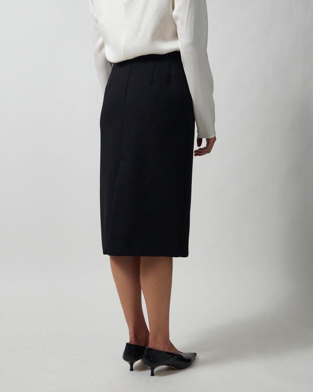 Jil Sander Skirt 153 Black IT 42 (EUR 38)