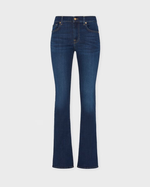 Jeans Bootcut Rinsed Indigo Dark blue wash 1