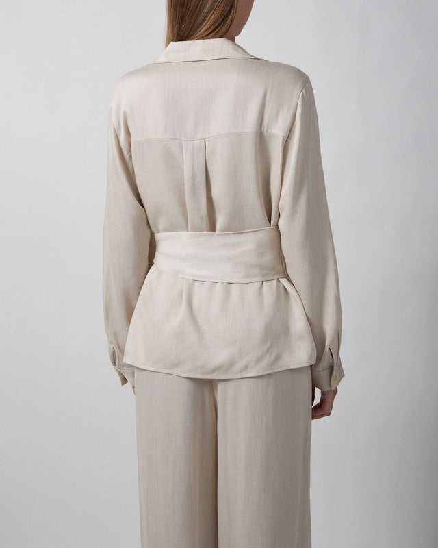 ONE and OTHER Shirt Rici Eggshell L