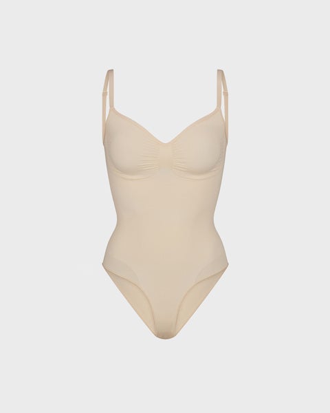 Bodysuit Seamless Sculpt Brief Sand 1