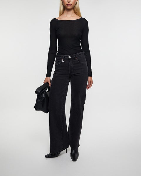 Top Echo Longsleeve Black 2