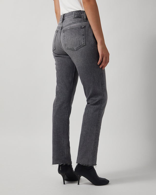 ANINE BING Jeans Bruno Ash Grey Dark grey melange 26