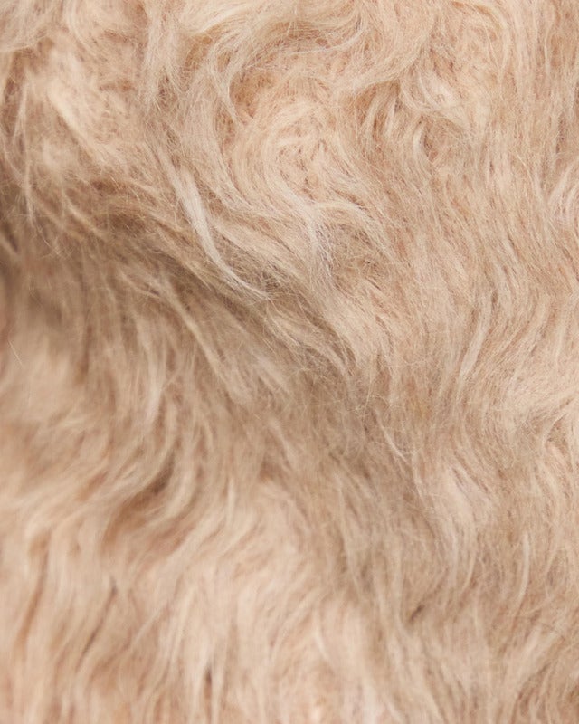 Acne Studios Cardiganen Fluffy Cropped   Beige XS