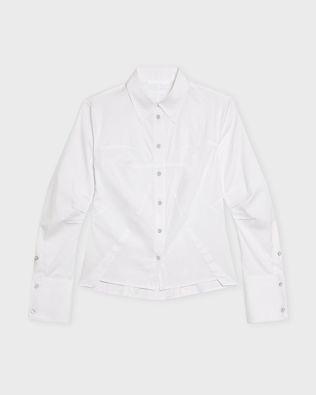 Helmut Lang Shirt Bustier        White US 4 ( EUR 36)