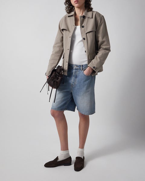 Shorts Belem  Light blue wash 2